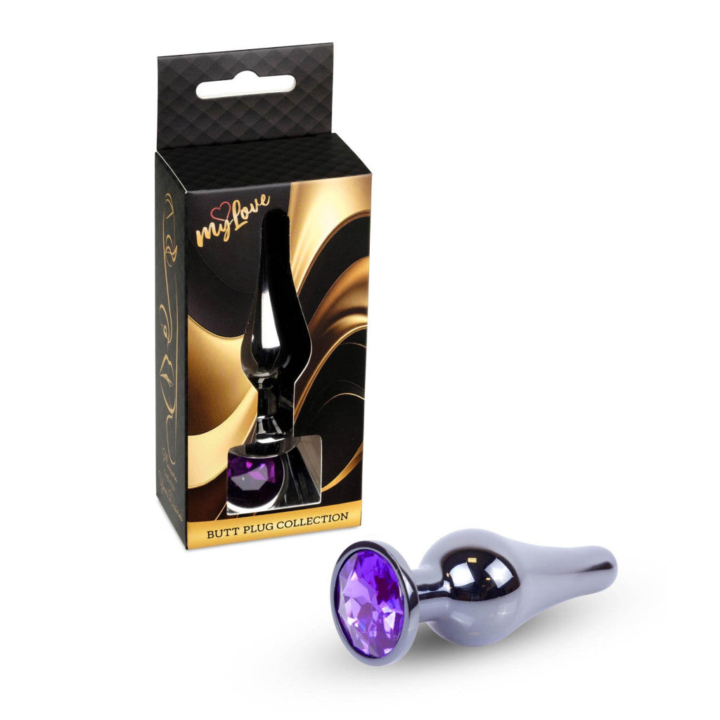 Mylove Toys Anal Plug Double Coolable Heatable 9.5 Cm Purple