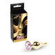 Mylove Toys Anal Plug Metal Coolable 9.5 Cm Gold-pink