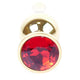 Plug-jewellery Anal Plug Coolable Heated 9.5 Cm Red