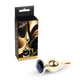 Mylove Toys Anal Plug Metal Coolable Heatable 9.5 Cm Black