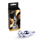 Mylove Toys Anal Plug Elegant Jewelry Coolable-heatable 9.5 Cm Silver
