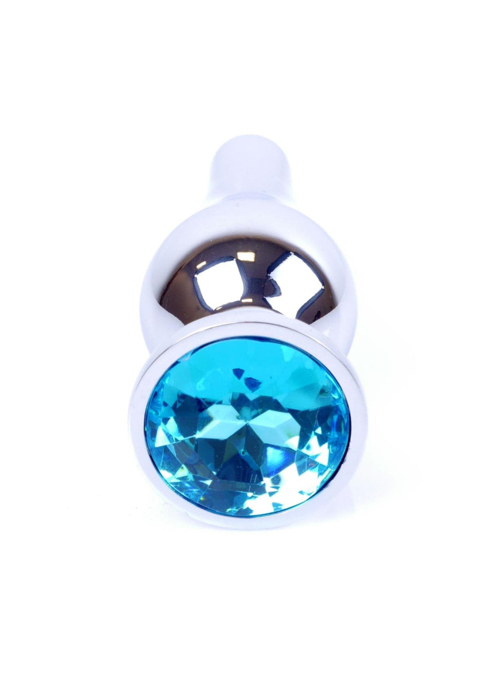 Mylove Toys Anal Plug Metal Coolable Heatable 9.5 Cm Light Blue
