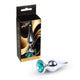 Mylove Toys Anal Plug Metal Jeweled Coolable 9.5 Cm Green