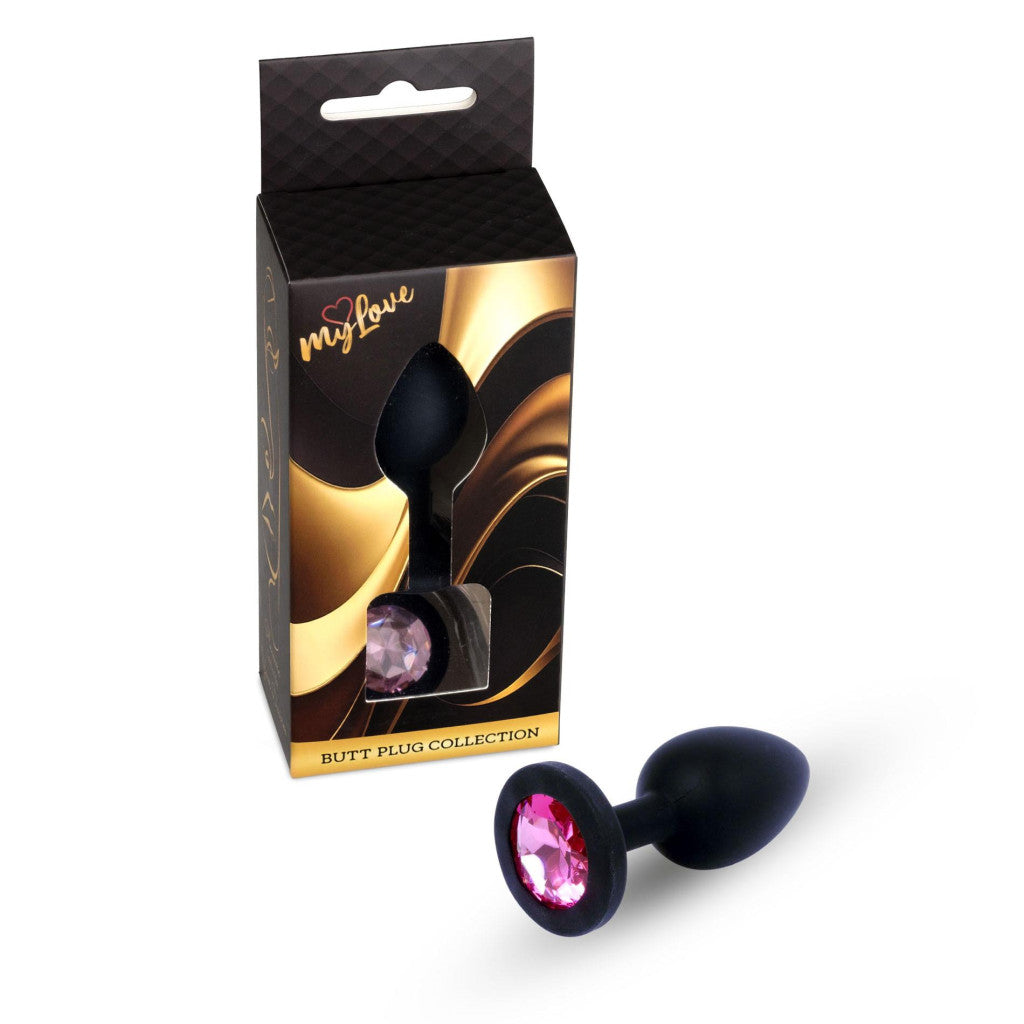 Mylove Toys Anal Plug Silicone Smooth Surface 7 Cm Black
