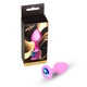 Mylove Toys Anal Plug Silicone Jeweled 8 Cm Pink Medium