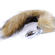 Plug-fox Anal Plug Fluffy Wolf Elegant Metal 45 Cm Brown Xl