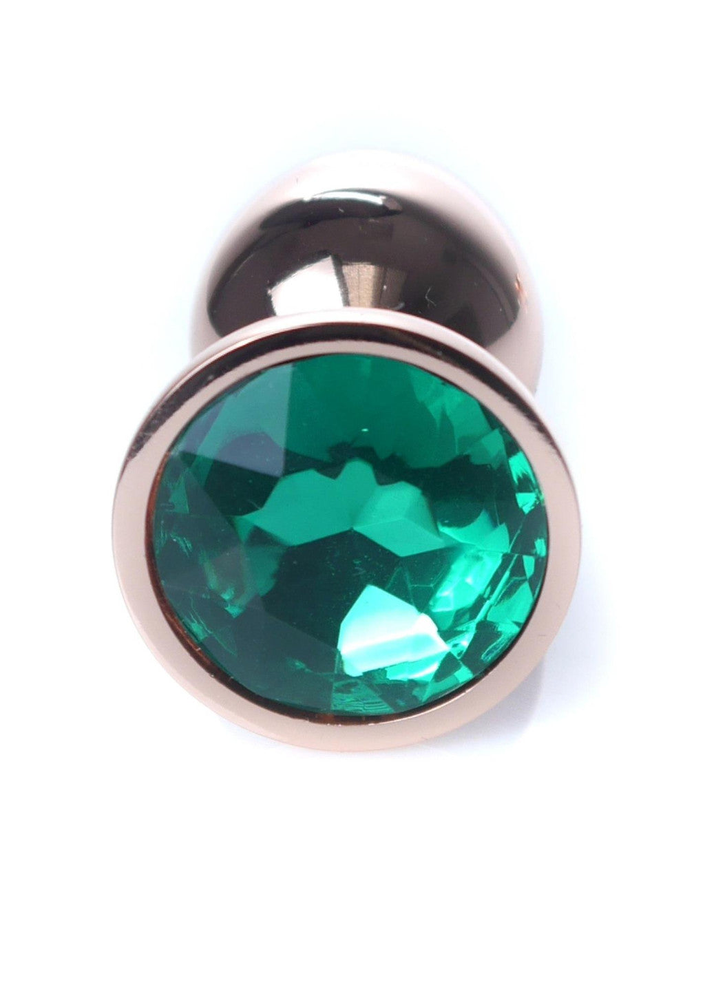 Anal Plug Wide Base Exclusive Steel Green 7 Cm 2.7 Cm