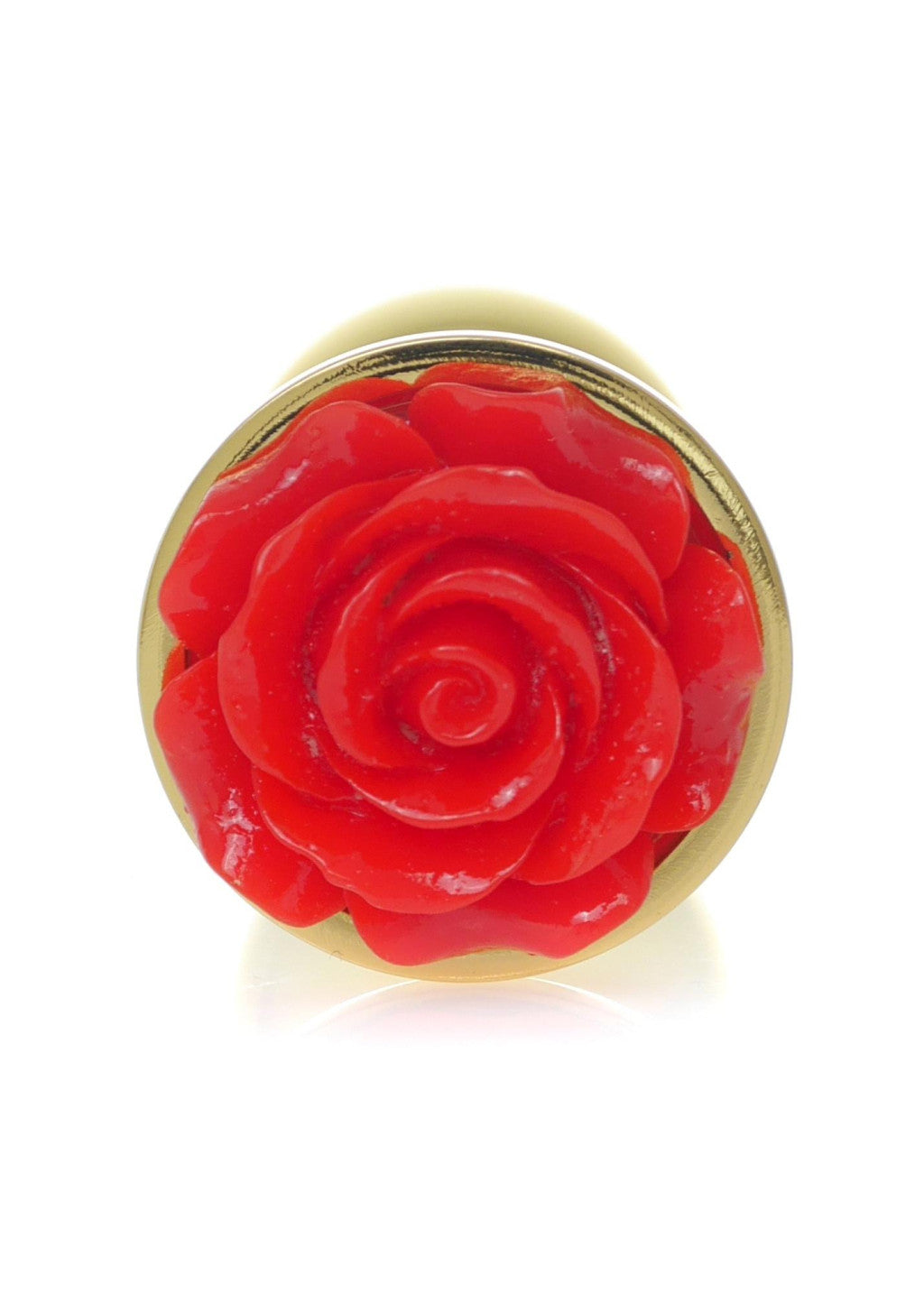 Anal Plug Metal Coolable Heatable 7 Cm Red