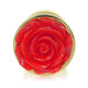 Anal Plug Metal Coolable Heatable 7 Cm Red