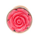 Anal Plug Metal Jewelry Coolable Heatable 7 Cm Pink