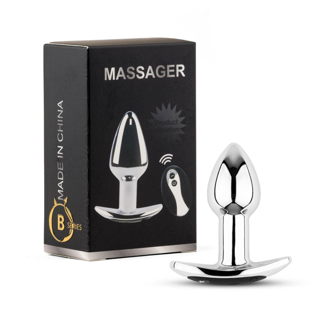 Metal Butt Plug S Metal Anal Dildo With Remote Control Usb Charging