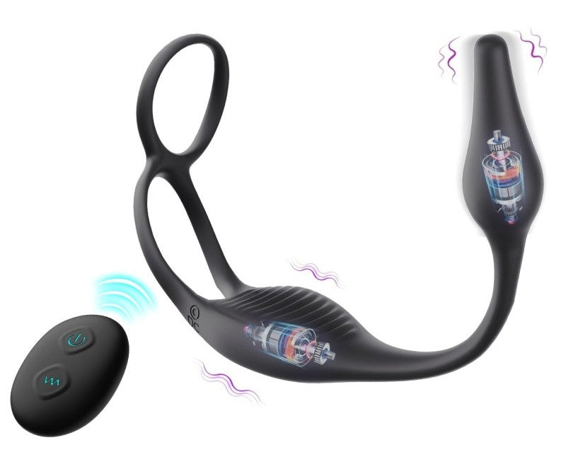 Wedia Vibes – Vibrating Ball Stretcher And Plug 7 X 2.6 Cm