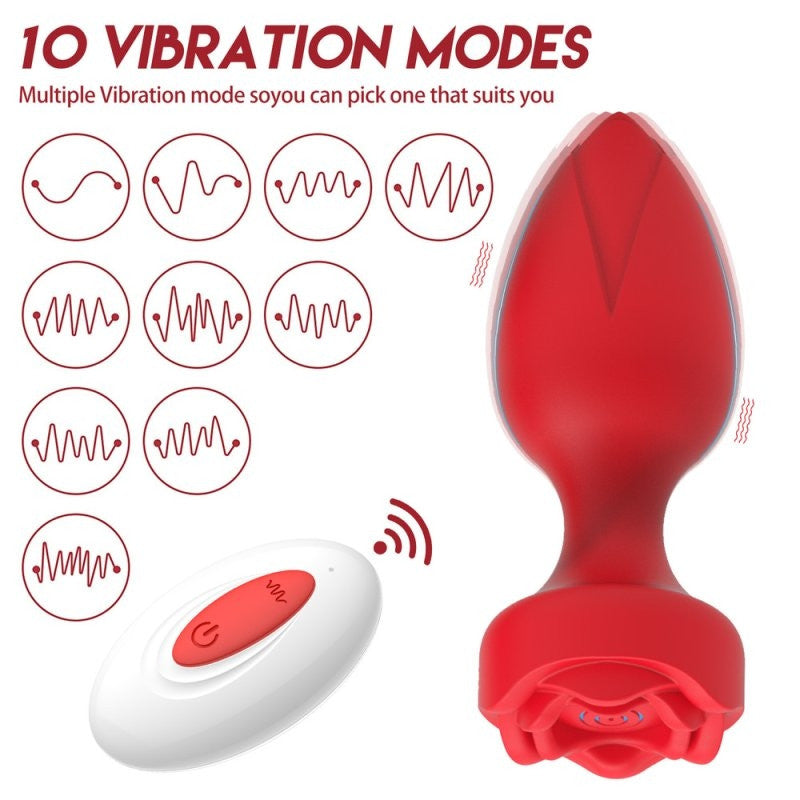 Rosy Bello – Vibrating Plug 8 Cm Premium Experience