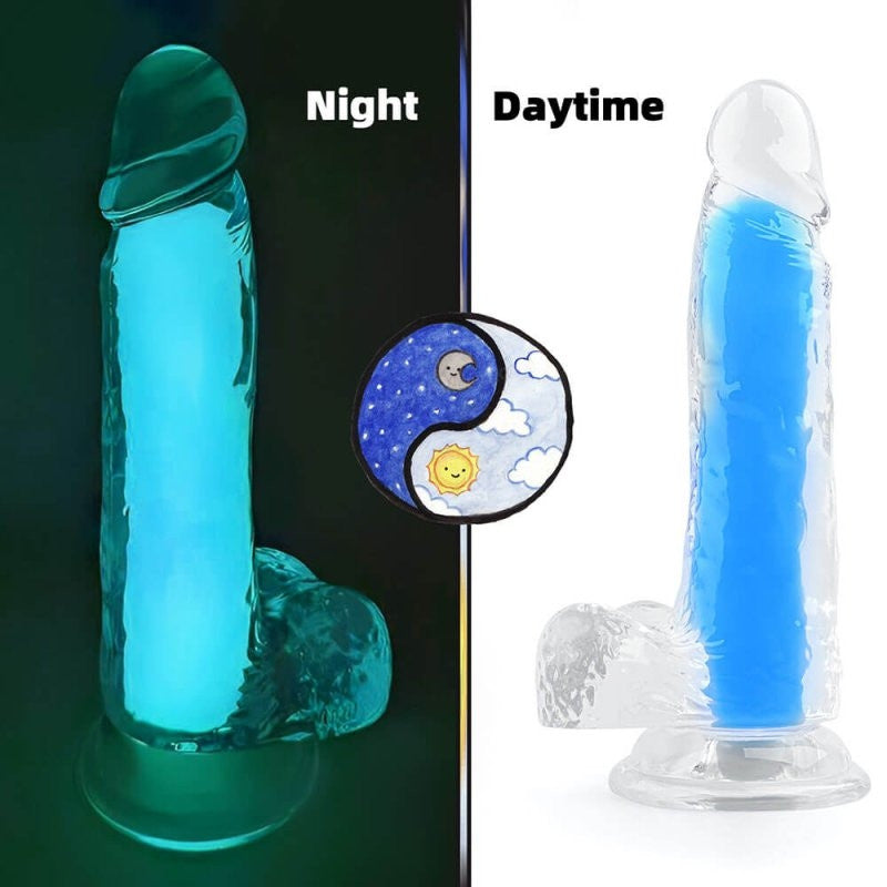 Color Glow – Luminous Dildo 15 Cm Premium Experience