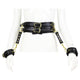 Black Waist Belt With Wristbands – A Sensual Accessory