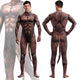Wolf Costume - Brown Overalls For Sensual Experiences