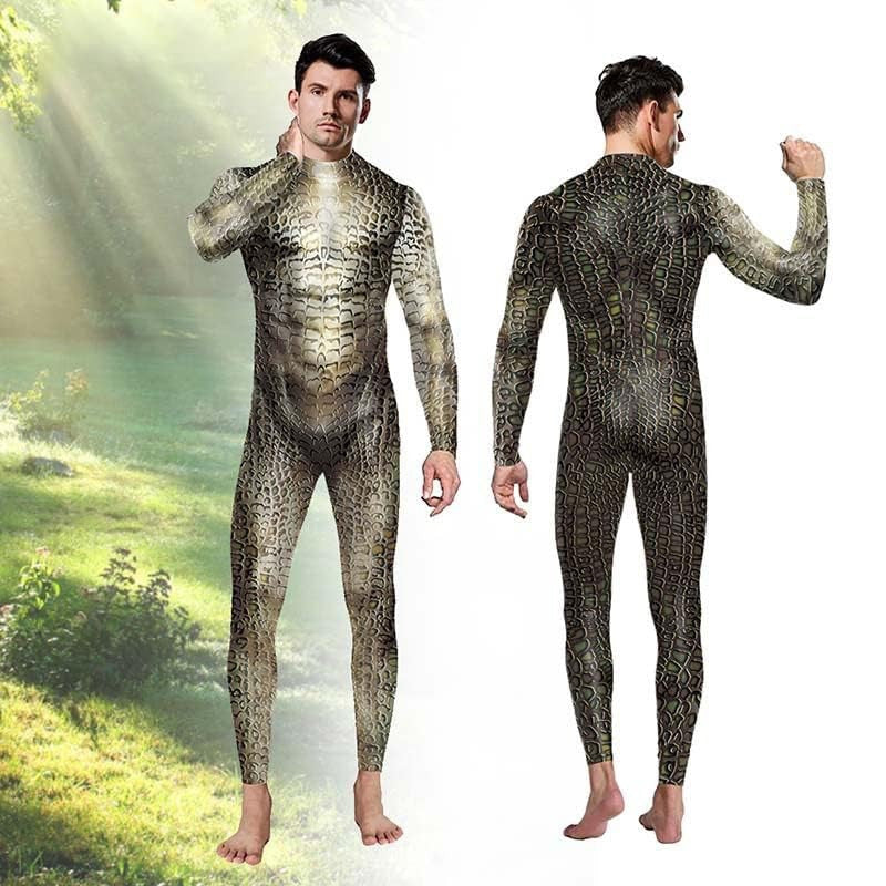Green Snake – Premium Cosplay Reptile Jumpsuit