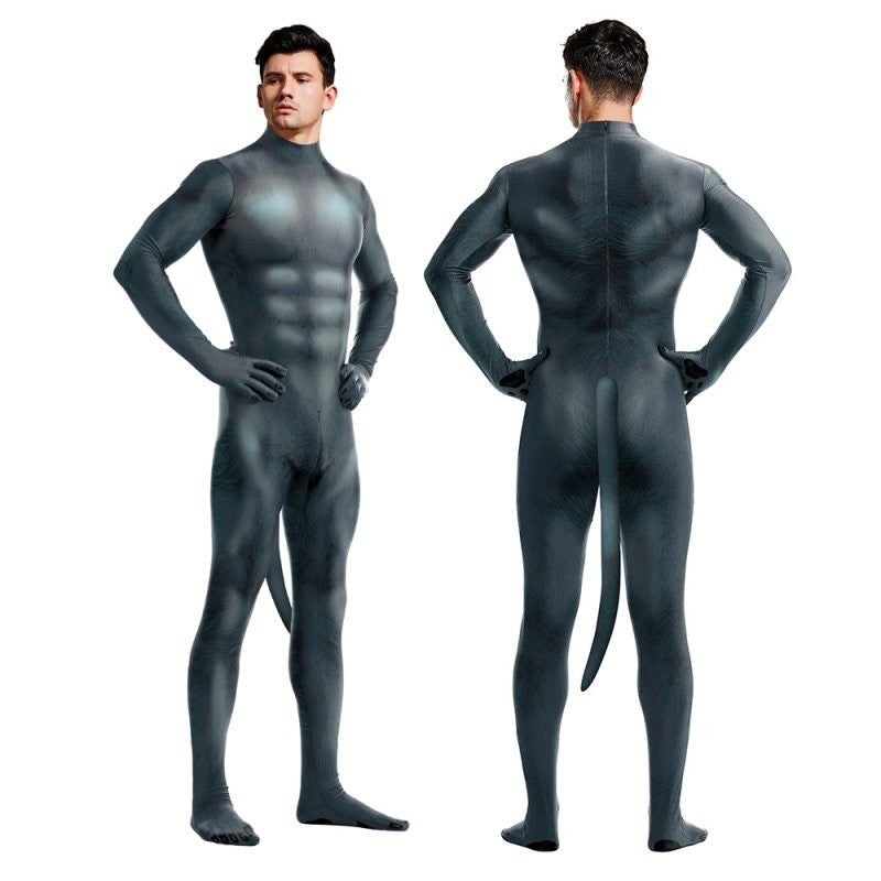 Animal Cosplay Costume - Dark Gray