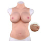 Realistic Silicone Breast Full Bust E Cup 48 Cm Black