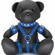 Bendy – Premium Bdsm Teddy Bear Made Of Blue Leather