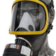 Show Max – Stylish Black And Yellow Gas Mask