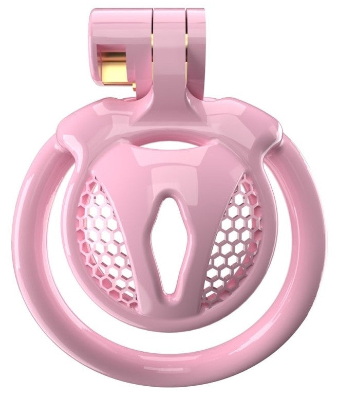 Chastity Cage Belia – Pink Premium Locking Equipment