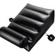 Inflatable Chair With Integrated Cushion 60 X 95 Cm Black