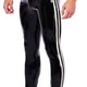 Xrub – Latex Pants With Front/back Zipper Black And White