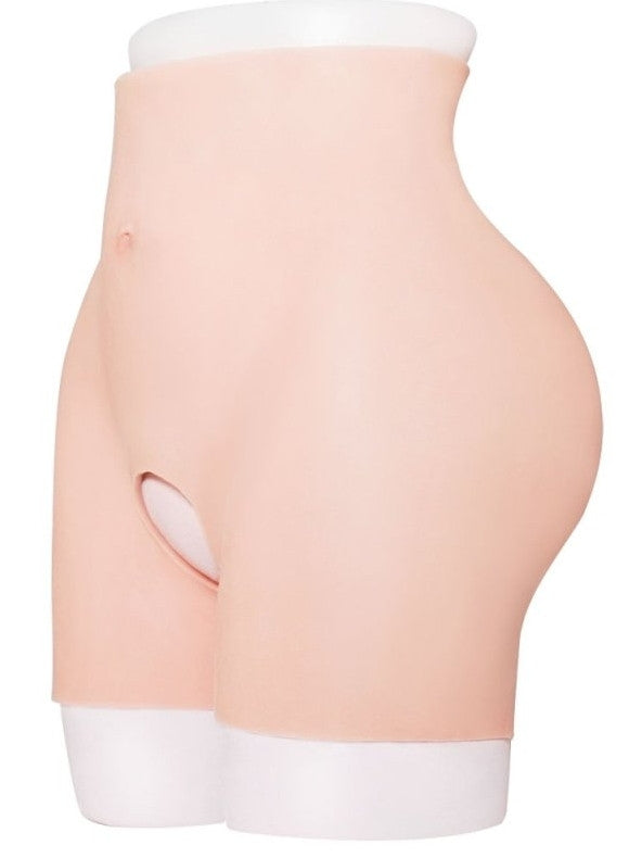 Anal Plug Made Of Medical Silicone With Front Opening 7x10 Cm Universal Size