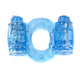 Vibrating Penis Ring Extra Stimulation Blue