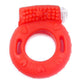 Vibrating Penis Ring Erection Enhancer Clitoral Stimulator Red