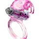 Vibro Penis Ring Vibrating Clitoral Stimulator Pink