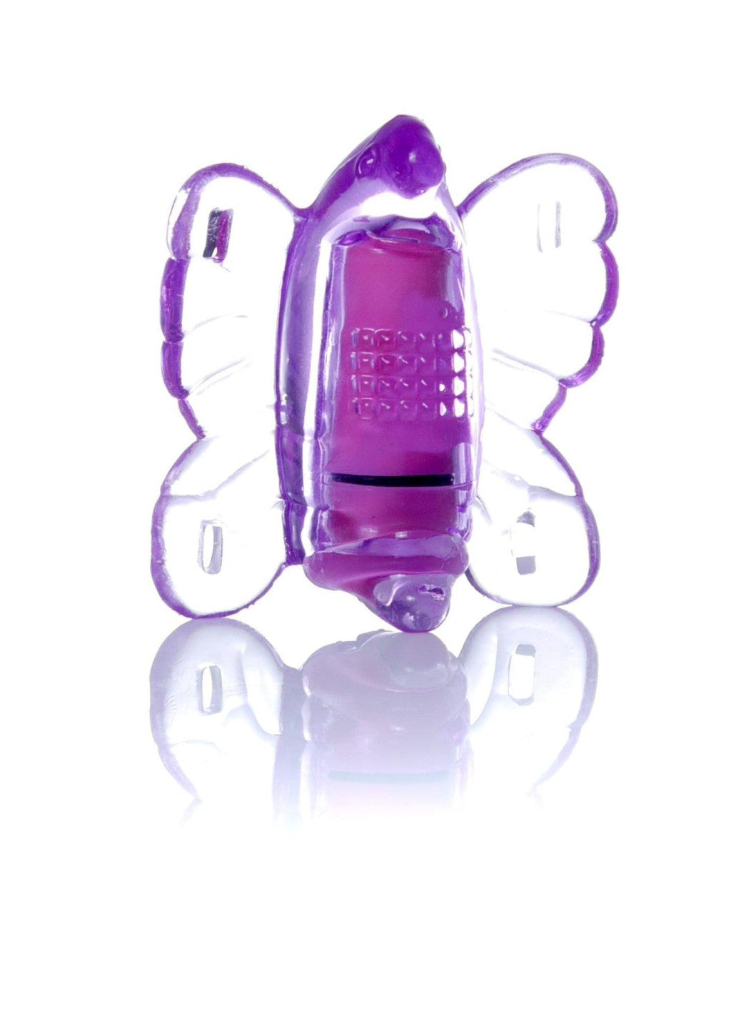 Sex Toy Clitoral Stimulator With Nylon Strap Purple