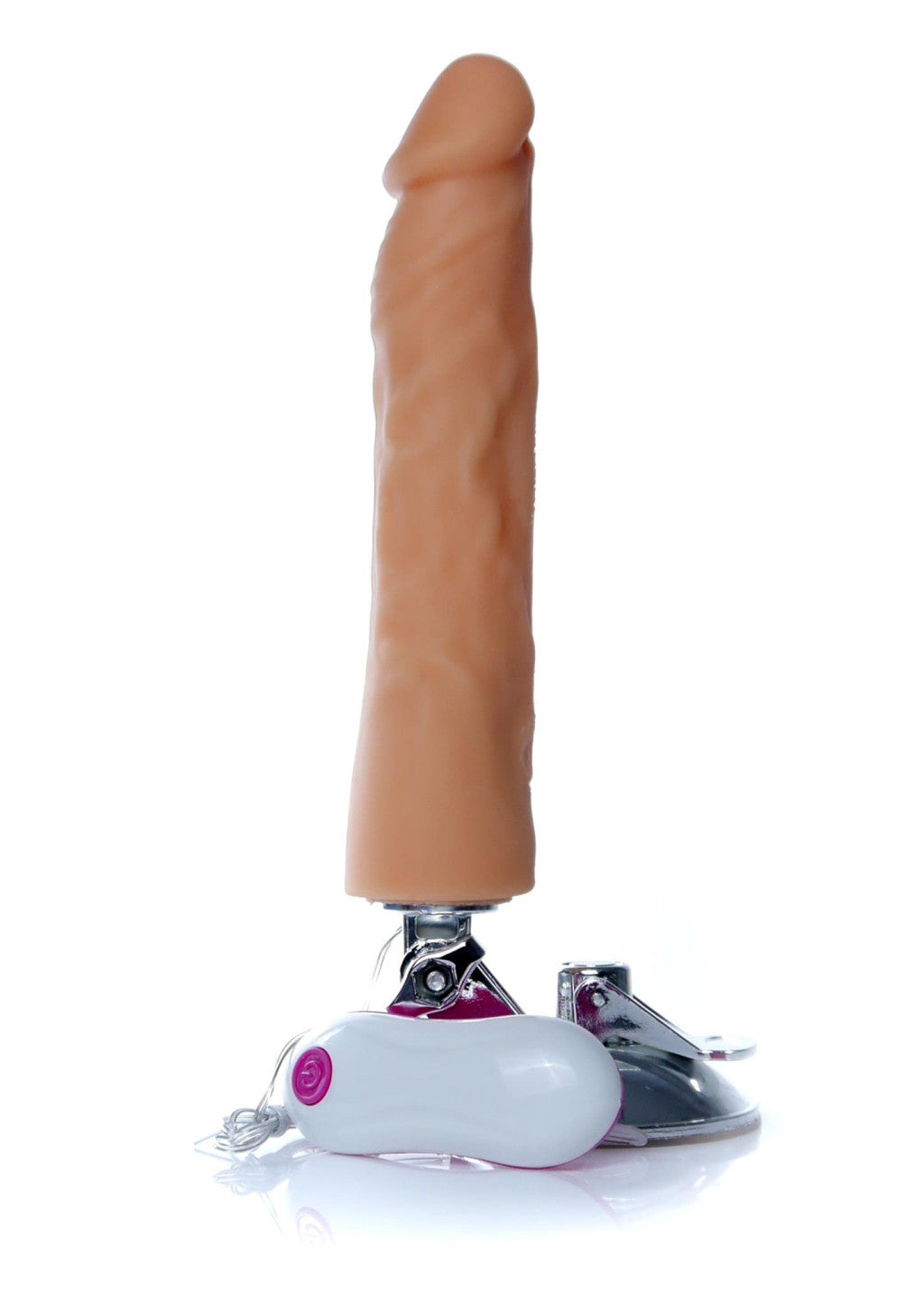Mr. Perfect Vibrating Dildo 12 Modes With Hand Texture And Adjustable Suction Cup