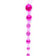 Jelly Anal 10 Ball Plug Pink
