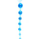 Jelly Anal 10 Bead Plug Blue