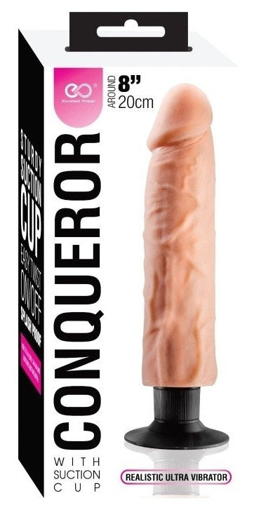 Premium Vibrating Dildo – Conqueror 20 X 5 Cm
