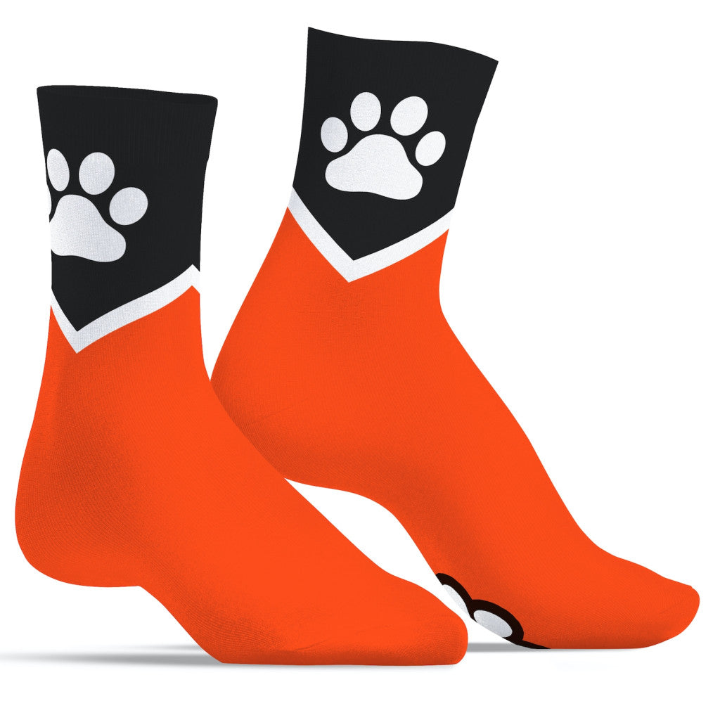 Paw Kinky Puppy – Sensual Orange Socks
