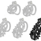 Point Up Xxl – Male Restraint Cage Black 12 X 4 Cm