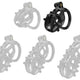 Point Up M – Black Premium Self-retaining Cage