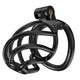 Chastity Cage Tortille M - Black Male Chastity Device
