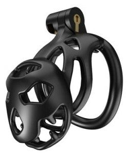 Bouh – Premium Men's Costume Accessory Lock (8 X 3.5 Cm Black)