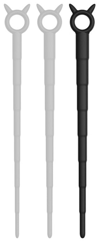 Diablo – Silicone Urethral Stimulation Rod 25 Cm 7-14 Mm Diameter