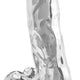 Realistic Dildo – Transparent Diamond Shape (13.5 X 3.7 Cm)