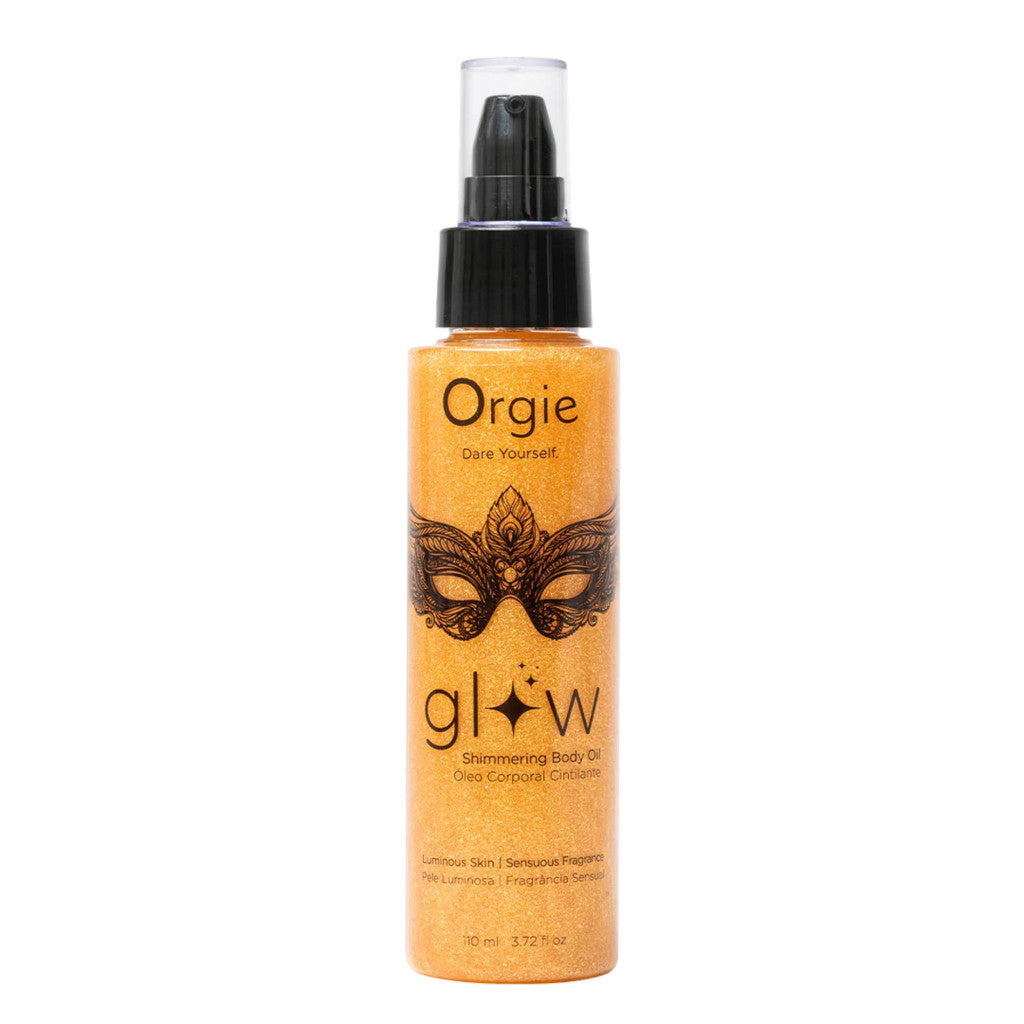 Moisturizing Body Oil With A Shimmering Golden Sheen