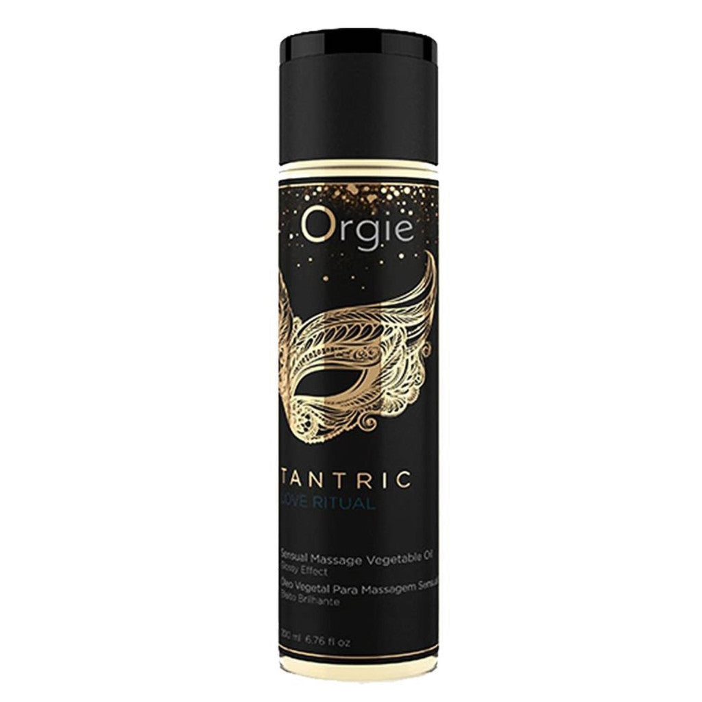 Orgie Massage Oil Tantric Skin Moisturizing Shimmering 200 Ml
