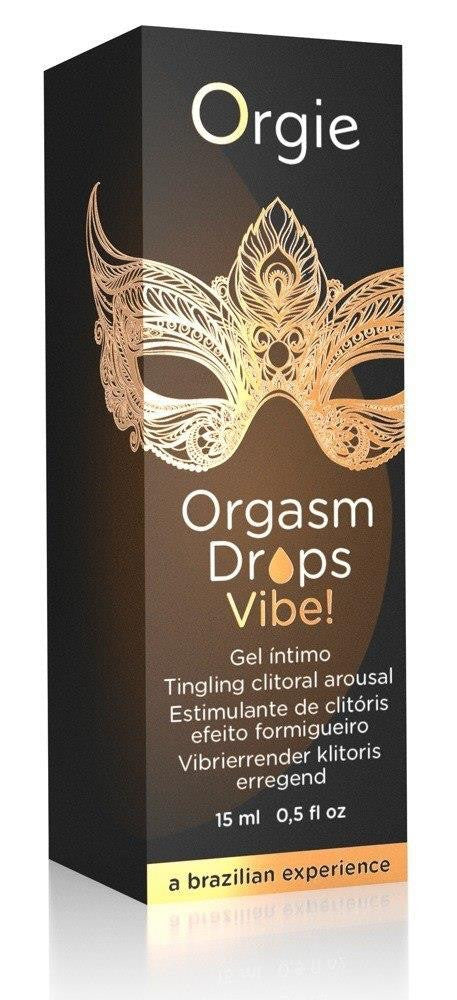 Orgie Intimate Gel Vibrating Effect Peach 15 Ml