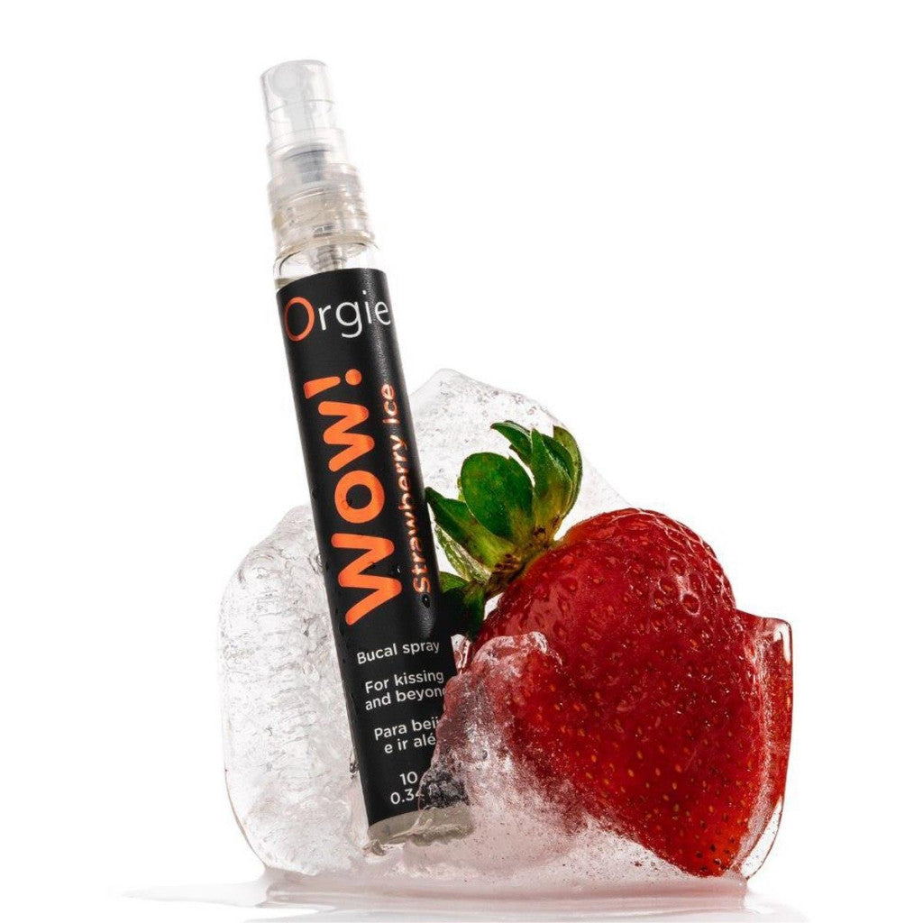 Orgie Mouth Spray Menthol Cooling Flavor 10 Ml Strawberry