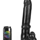 Petar Dark Crystal – Premium Dildo 25 Cm Long Midnight Black