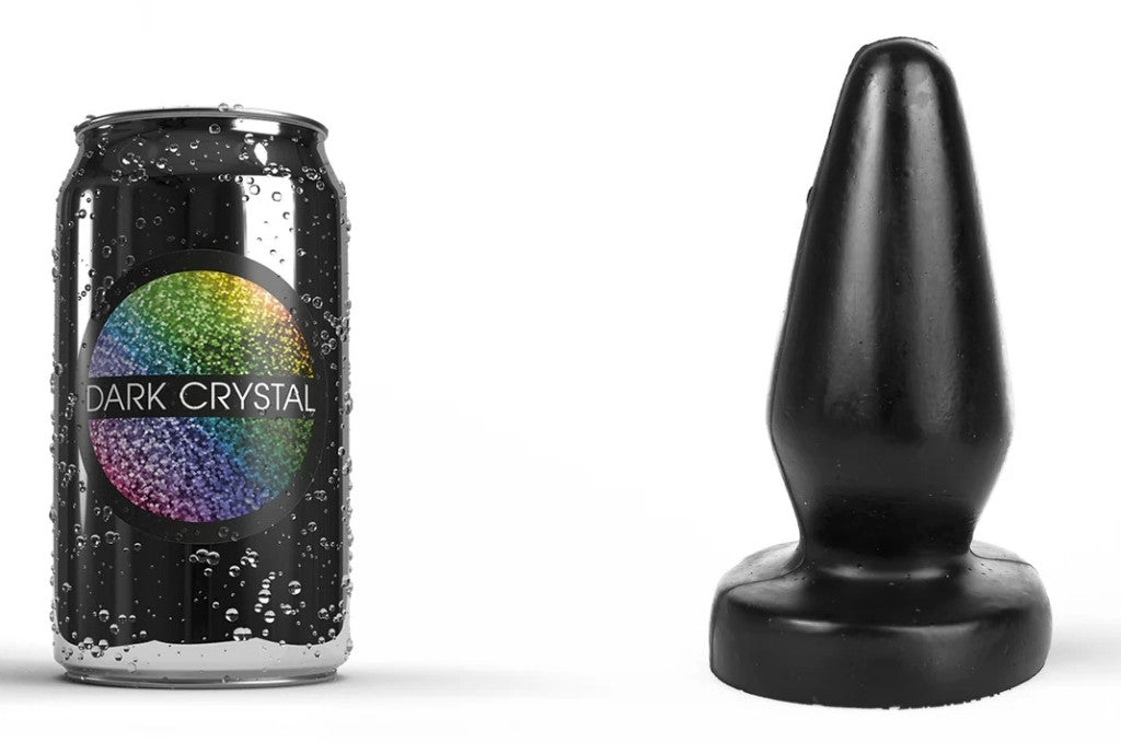 Plug Nicklas Dark Crystal – Premium Glass Anal Plug 13 X 5.5 Cm